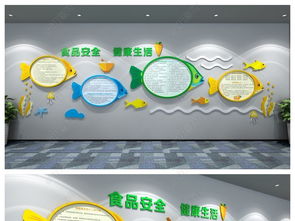 校園文化墻健康宣傳墻食品衛(wèi)生樓道文化墻圖片 設計效果圖下載