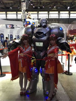 機甲“開出”次元墻 ChinaJoy驚現(xiàn)神秘機器人NK01 次元墻
